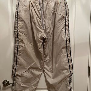 Men's Tan & Grey reversible Track Pants